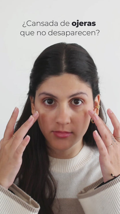 60 Mascarillas Hidratantes de Oro con Niacinamida - Reduce Ojeras y Bolsas